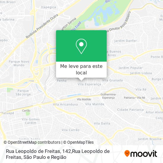 Rua Leopoldo de Freitas, 142,Rua Leopoldo de Freitas mapa