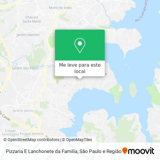 Pizzaria E Lanchonete da Familia mapa