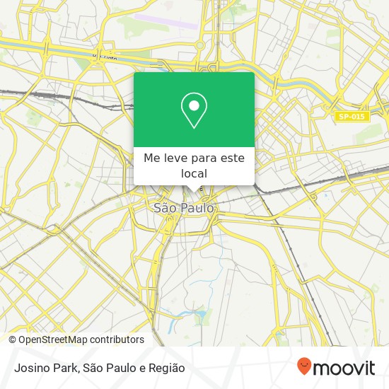 Josino Park, Rua Vinte e Cinco de Março, 218 Sé São Paulo-SP 01021-000 mapa