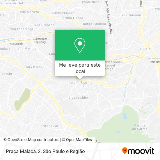 Praça Maiacá, 2 mapa