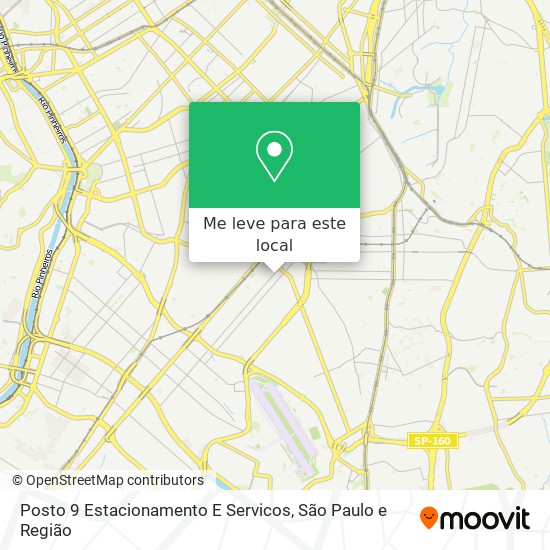 Posto 9 Estacionamento E Servicos mapa