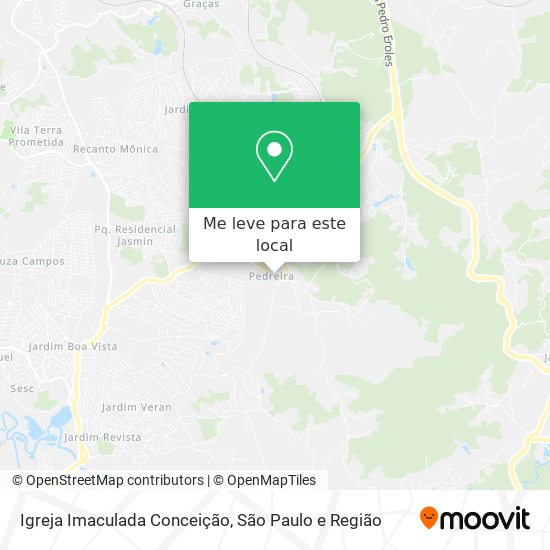 Igreja Imaculada Conceição mapa