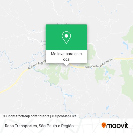 Rana Transportes mapa
