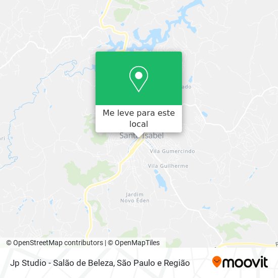 Jp Studio - Salão de Beleza mapa