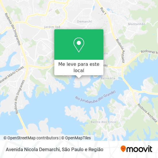 Avenida Nicola Demarchi mapa