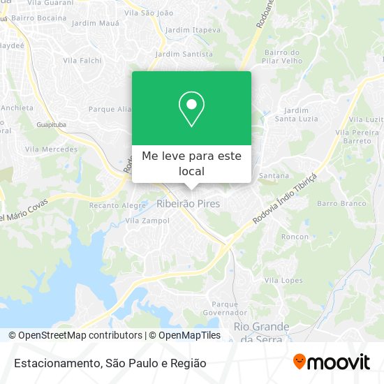 Estacionamento mapa