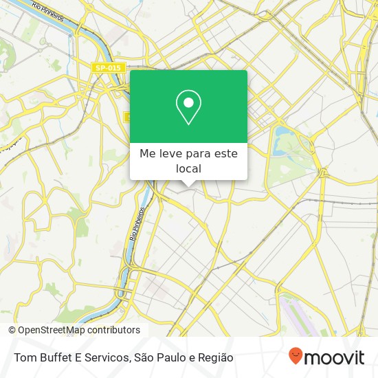 Tom Buffet E Servicos, Rua Olimpíadas, 66 Itaim Bibi São Paulo-SP 04551-000 mapa