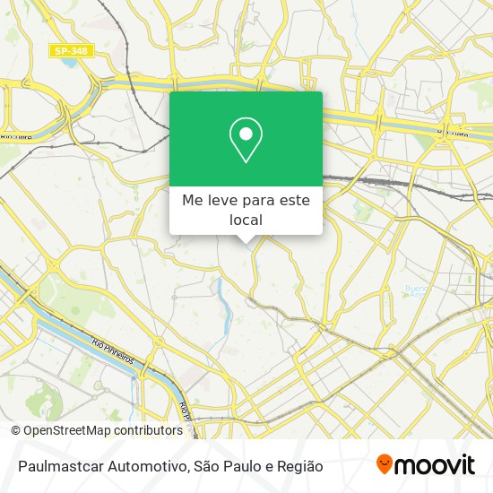 Paulmastcar Automotivo mapa