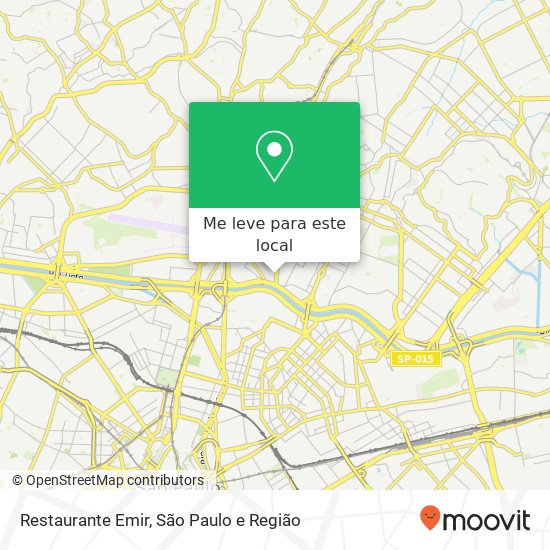 Restaurante Emir, Travessa Casalbuono, 120 Vila Guilherme São Paulo-SP 02047-050 mapa