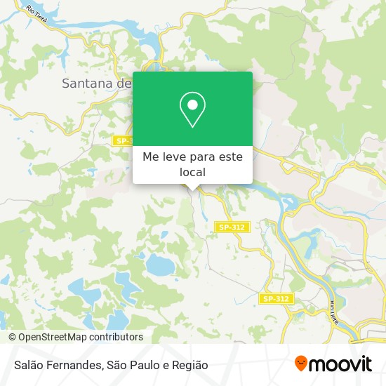 Salão Fernandes mapa