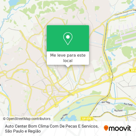 Auto Center Bom Clima Com De Pecas E Servicos mapa