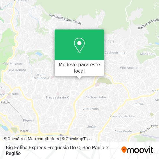 Big Esfiha Express Freguesia Do O mapa