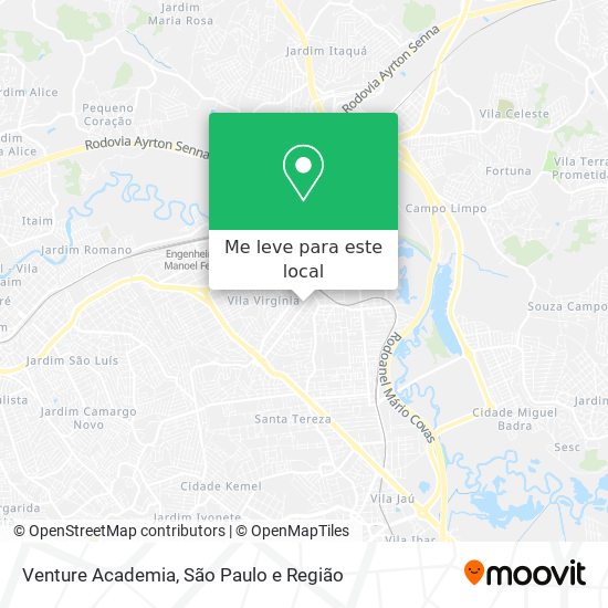 Venture Academia mapa