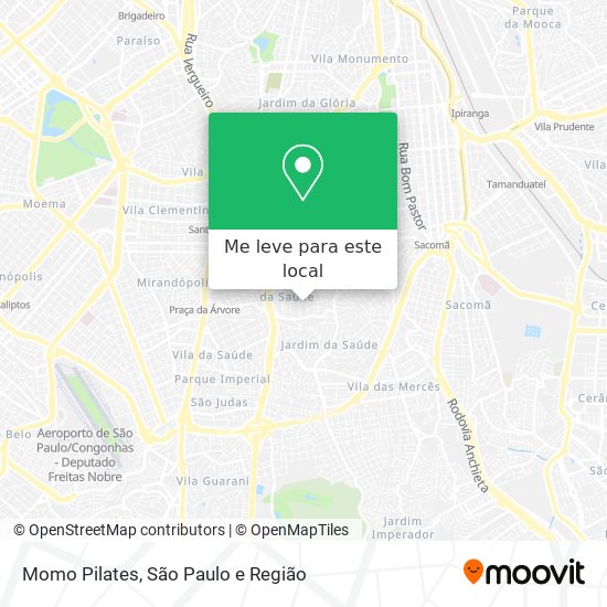 Momo Pilates mapa