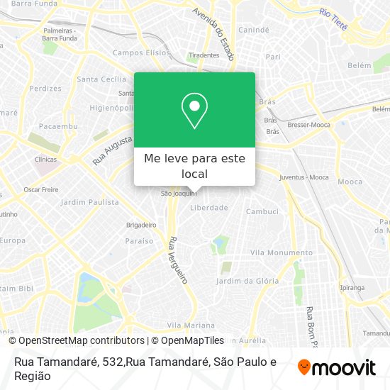 Rua Tamandaré, 532,Rua Tamandaré mapa