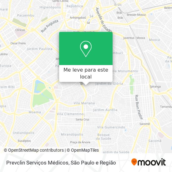 Prevclin Serviços Médicos mapa