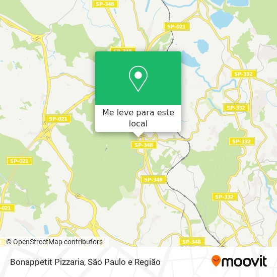 Bonappetit Pizzaria mapa