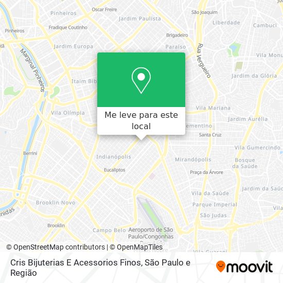 Cris Bijuterias E Acessorios Finos mapa
