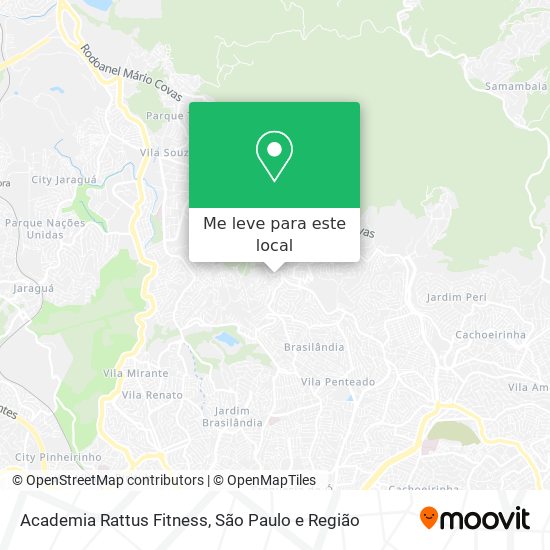 Academia Rattus Fitness mapa