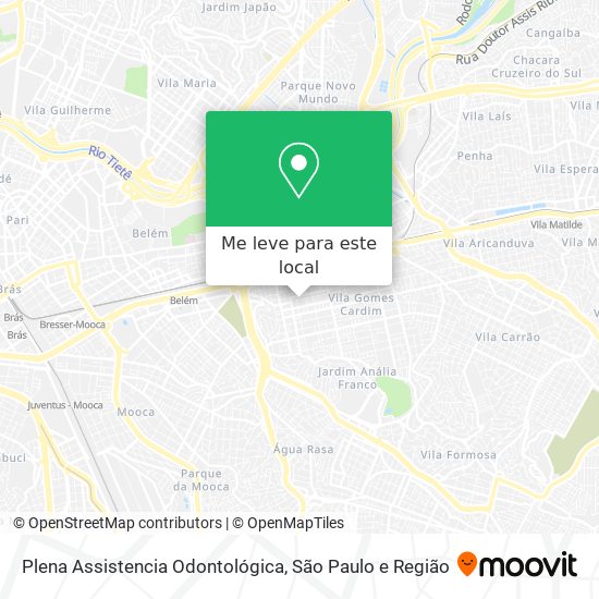 Plena Assistencia Odontológica mapa