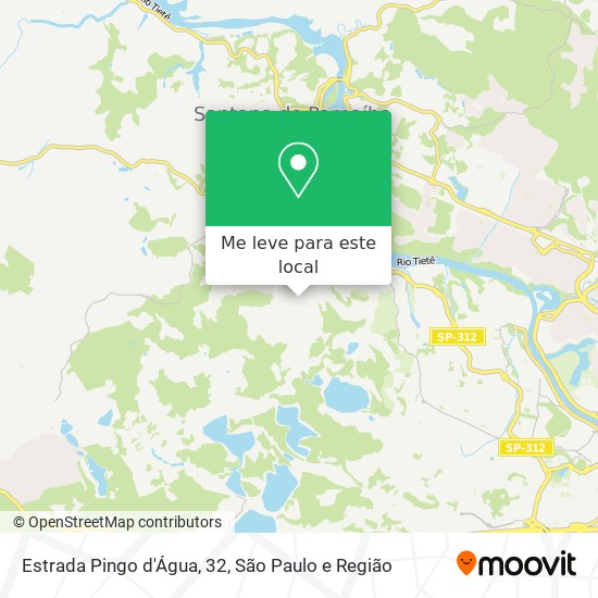 Estrada Pingo d'Água, 32 mapa