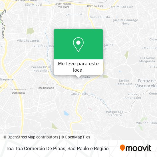 Toa Toa Comercio De Pipas mapa