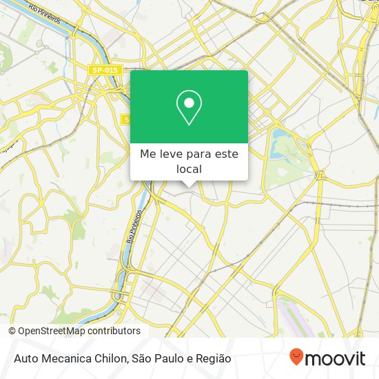 Auto Mecanica Chilon, Rua Chilon, 395 Itaim Bibi São Paulo-SP 04552-030 mapa