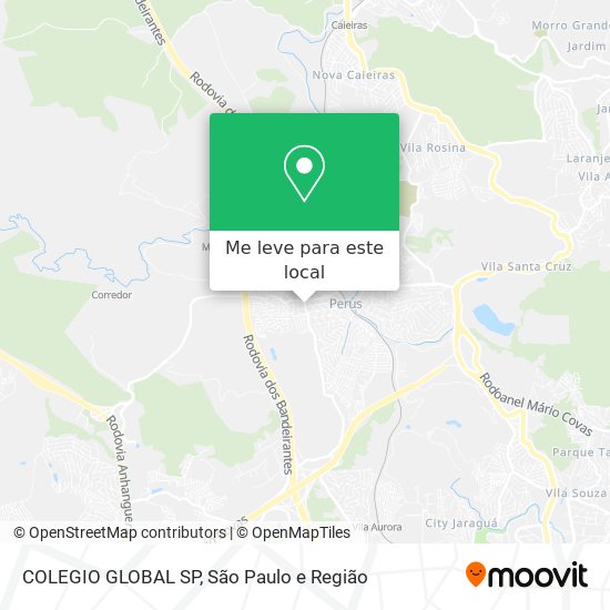 COLEGIO GLOBAL SP mapa