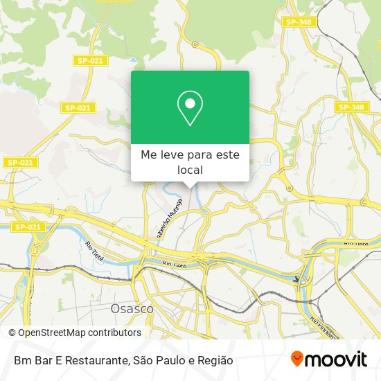 Bm Bar E Restaurante mapa