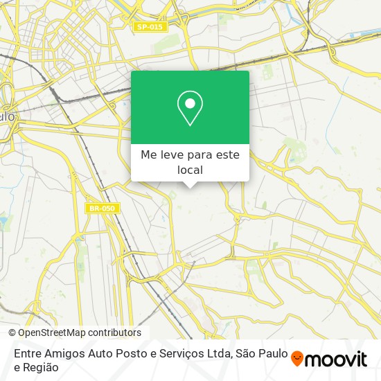 Entre Amigos Auto Posto e Serviços Ltda mapa