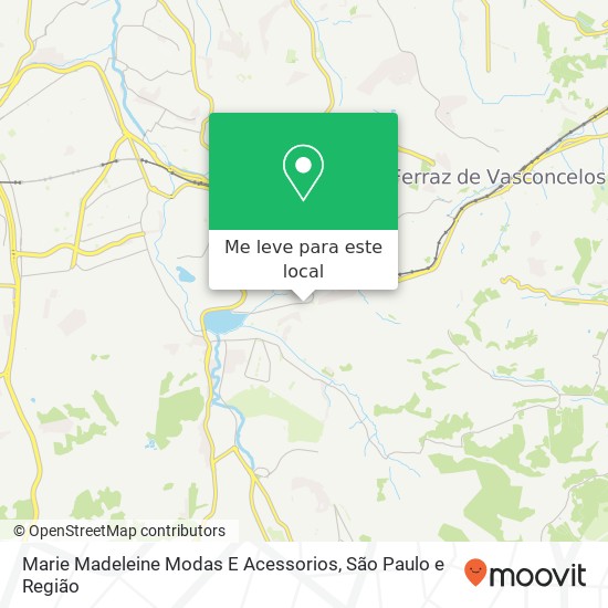 Marie Madeleine Modas E Acessorios, Avenida Miguel Achiole da Fonseca, 1231 Guaianases São Paulo-SP 08461-110 mapa