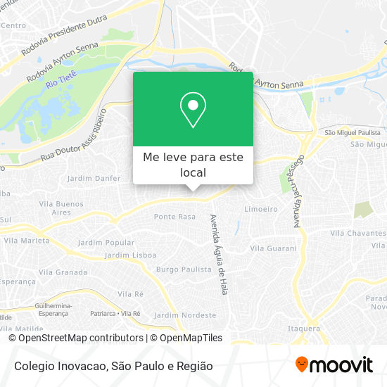 Colegio Inovacao mapa