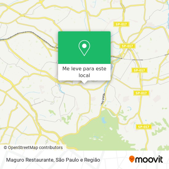 Maguro Restaurante mapa