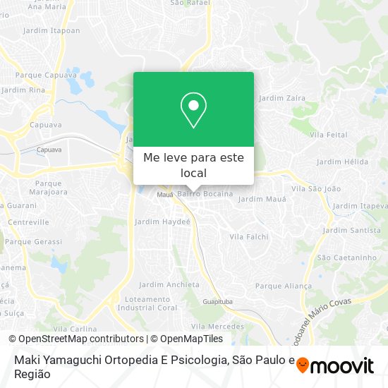 Maki Yamaguchi Ortopedia E Psicologia mapa