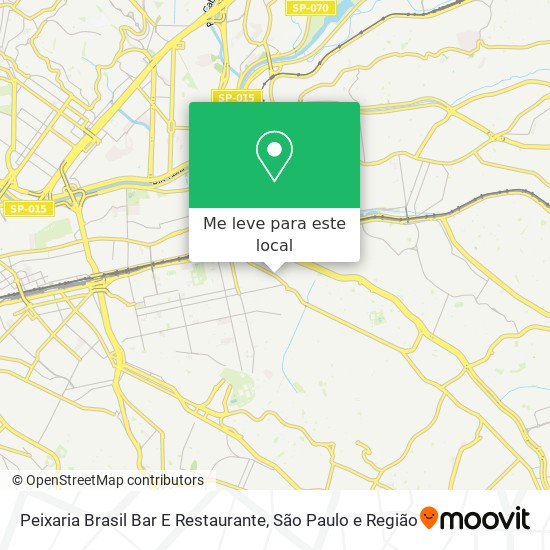Peixaria Brasil Bar E Restaurante mapa