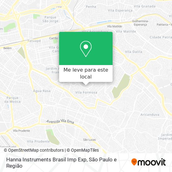 Hanna Instruments Brasil Imp Exp mapa