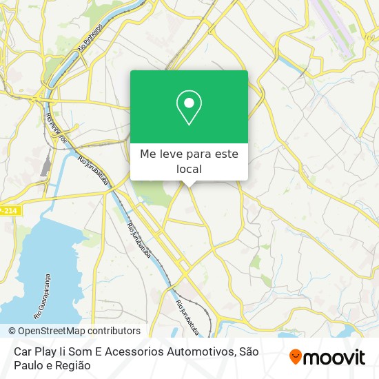 Car Play Ii Som E Acessorios Automotivos mapa