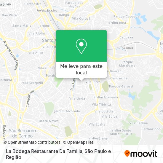 La Bodega Restaurante Da Familia mapa