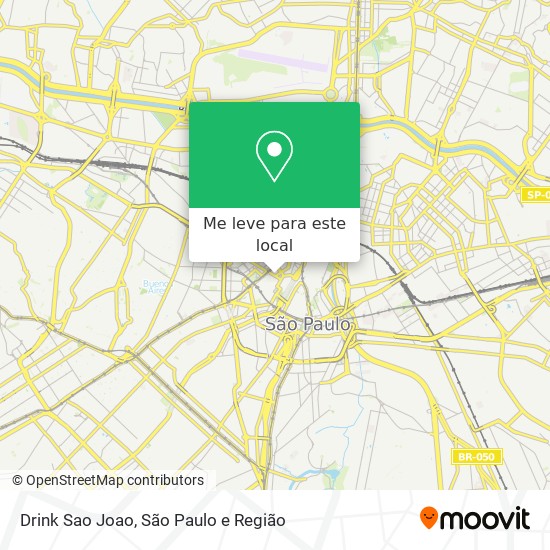 Drink Sao Joao mapa