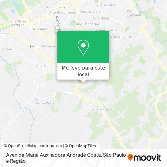 Avenida Maria Auxiliadora Andrade Costa mapa