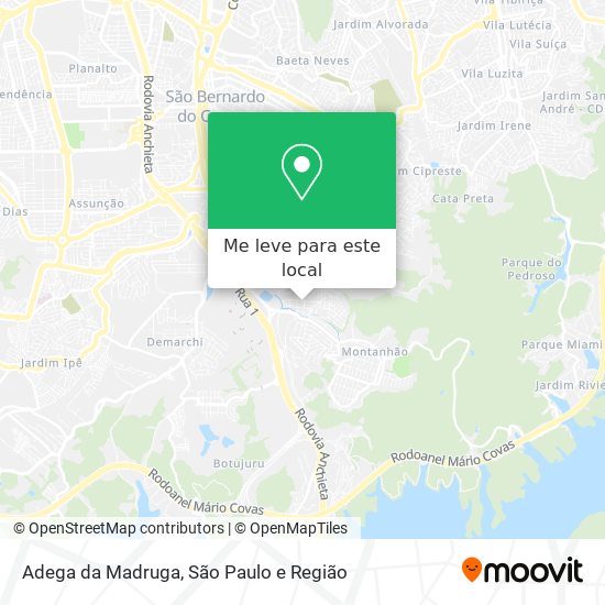 Adega da Madruga mapa