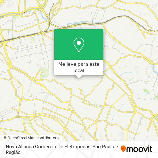 Nova Alianca Comercio De Eletropecas mapa