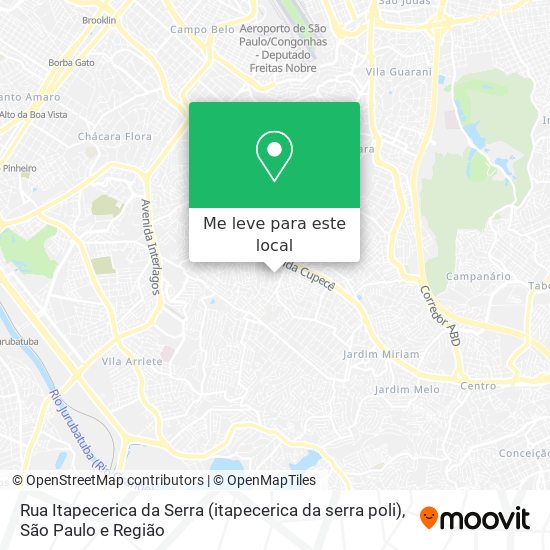 Rua Itapecerica da Serra (itapecerica da serra poli) mapa