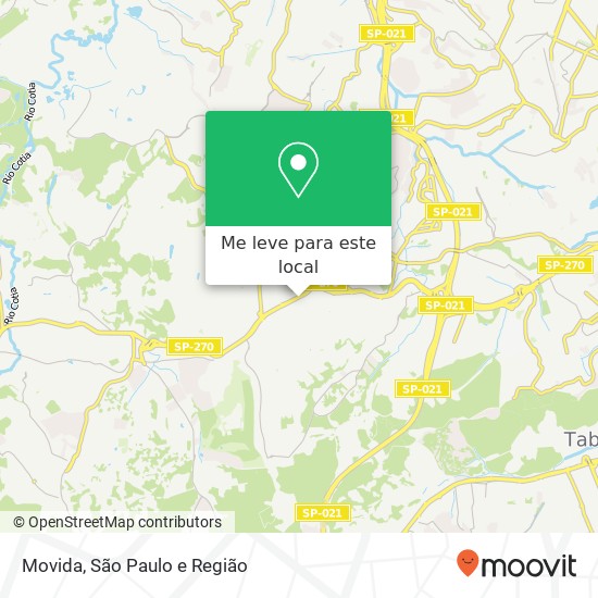 Movida, Cotia Cotia-SP mapa