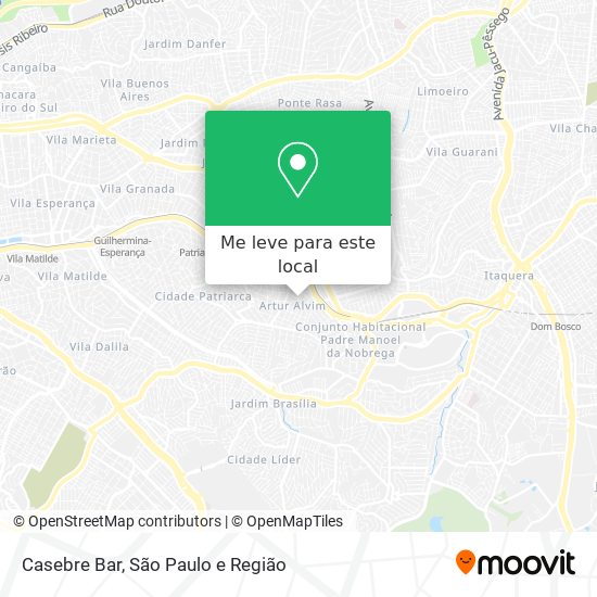 Casebre Bar mapa