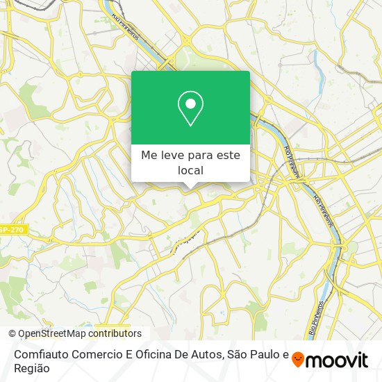 Comfiauto Comercio E Oficina De Autos mapa