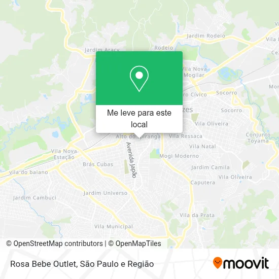 Rosa Bebe Outlet mapa