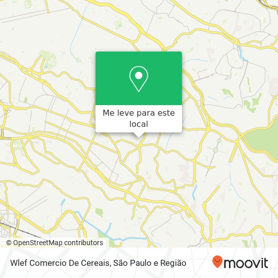 Wlef Comercio De Cereais, Rua Lázaro Gonçalves Fraga, 24 Aricanduva São Paulo-SP 03385-060 mapa