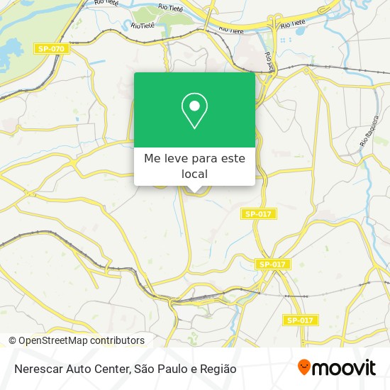 Nerescar Auto Center mapa