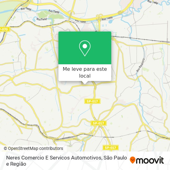 Neres Comercio E Servicos Automotivos mapa